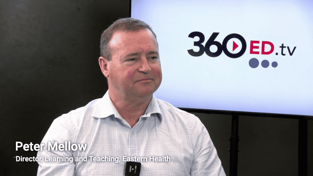 Innovating healthcare training: Peter Mellow and Eastern Health