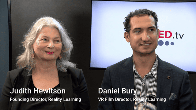 Harnessing VR for immersive learning: Judith Hewitson and Daniel Bury
